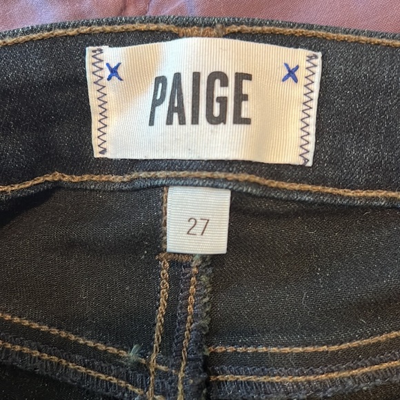 Paige Hoxton Ultra Skinny Dark Wash Skinny Jean 27 - Picture 3 of 6
